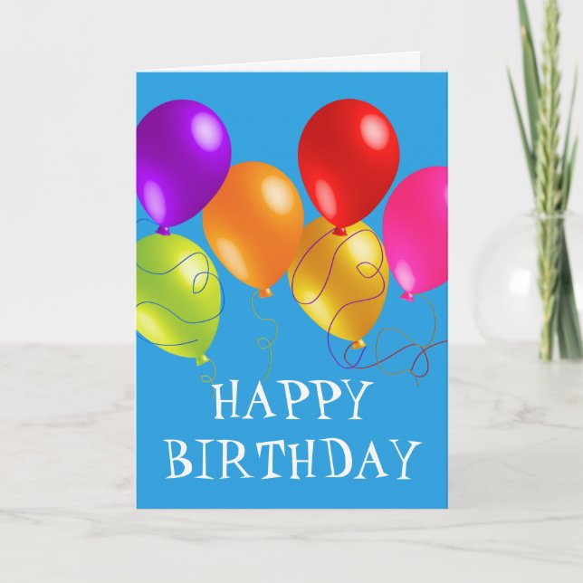 Födelsedagskort Kort (Framsida)