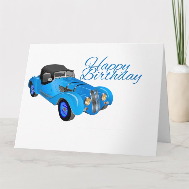 Födelsedagskort Kort (Framsida)