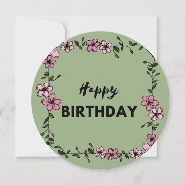 födelsedagskort kort (Framsida)