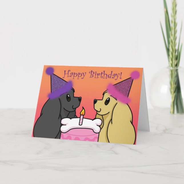 Födelsedagskort Kort (Framsida)