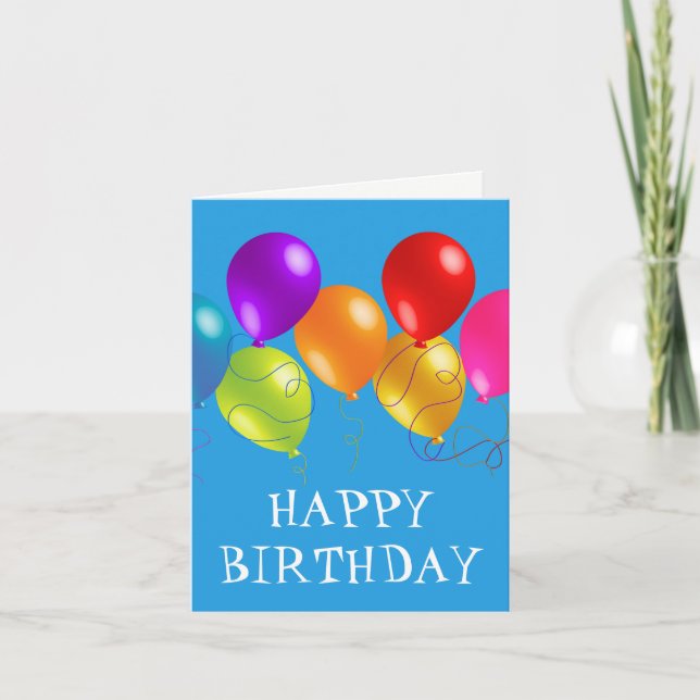 Födelsedagskort Kort (Framsida)