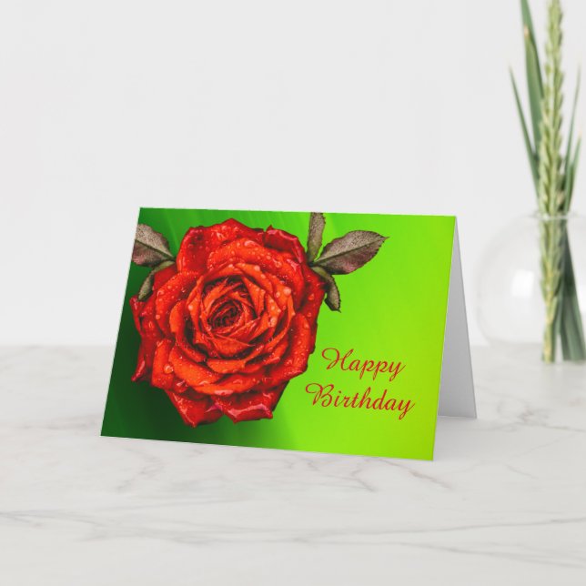 Födelsedagskort Kort (Framsida)