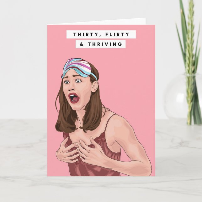 Födelsedagskort Kort (Framsida)