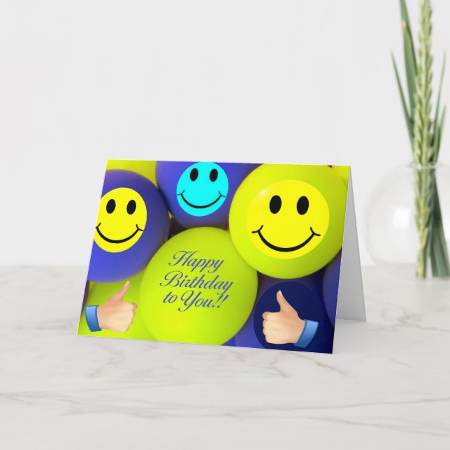 Födelsedagskort Kort (Framsida)