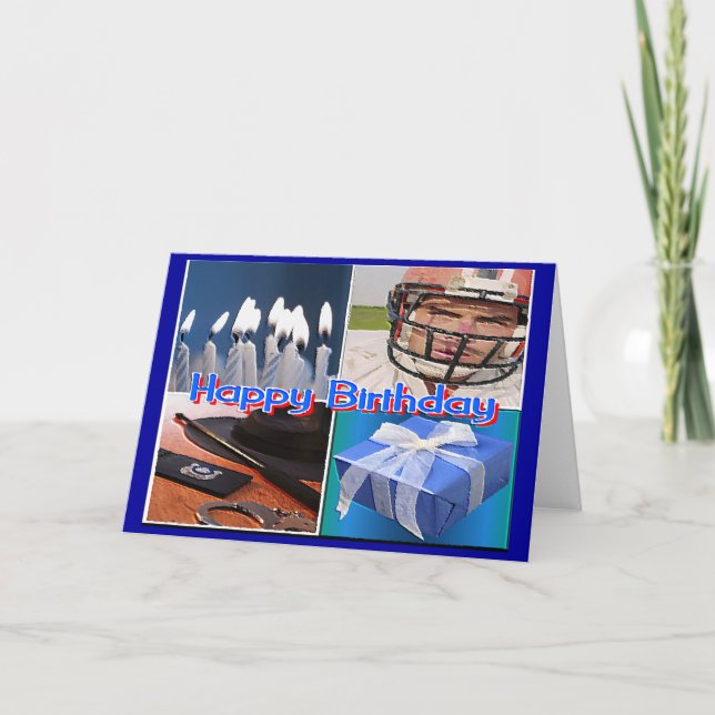 Födelsedagskort Kort (Framsida)