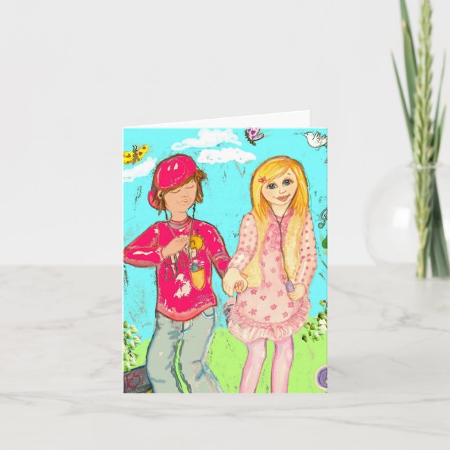 Födelsedagskort Kort (Framsida)