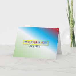 Födelsedagskort Kort