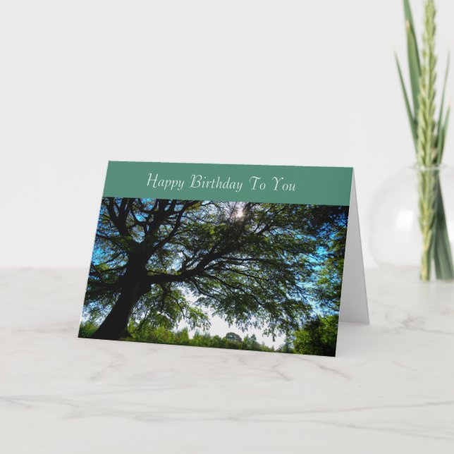 Födelsedagskort Kort (Framsida)