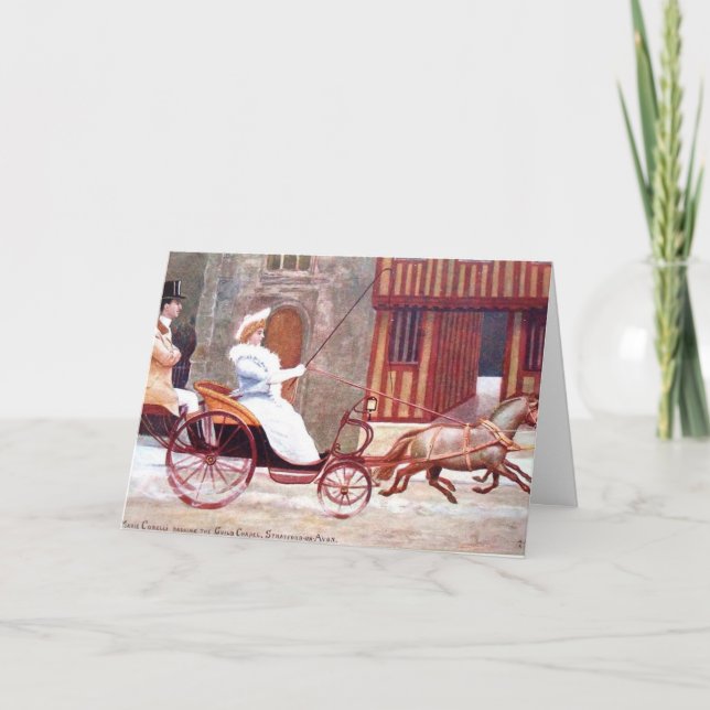 Födelsedagskort, Marie Corelli Kort (Framsida)