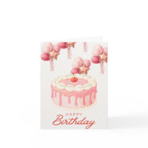 Födelsedagskort med attraktiv design 💕🎂✨