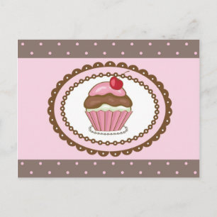 Födelsedagskort med cupcakes vykort