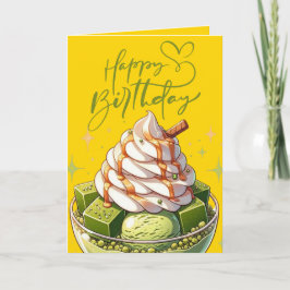 Födelsedagskort med färgsida för nära och kära kort