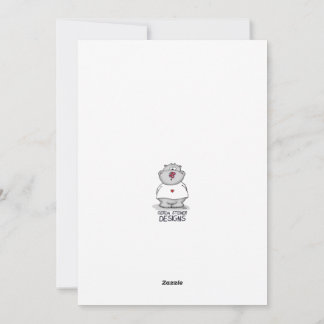 Födelsedagskort med Hund på Scooter Julkort