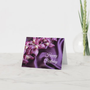 Födelsedagskort - Orchids Kort