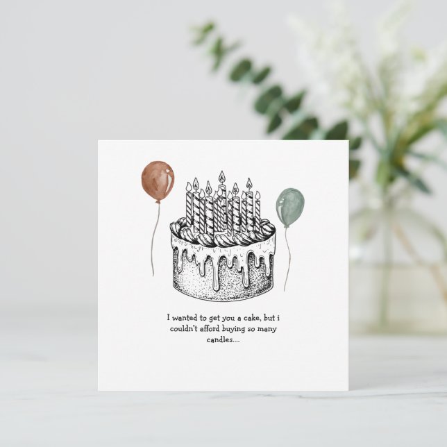 Födelsedagskort Roligt födelsedagskort För farfar, Inbjudningar (Stående Fram)