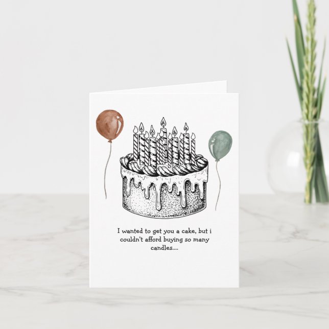 Födelsedagskort - roligt födelsedagskort för morfa helgkort (Framsida)