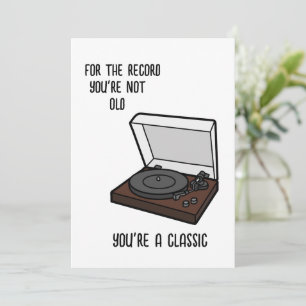 Födelsedagskort - roligt födelsedagskort för morfa inbjudningar