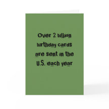 Födelsedagskort - Sarkastiskt