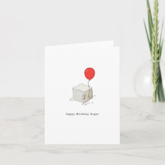 Födelsedagskort, socker från grattis på födelsedag kort