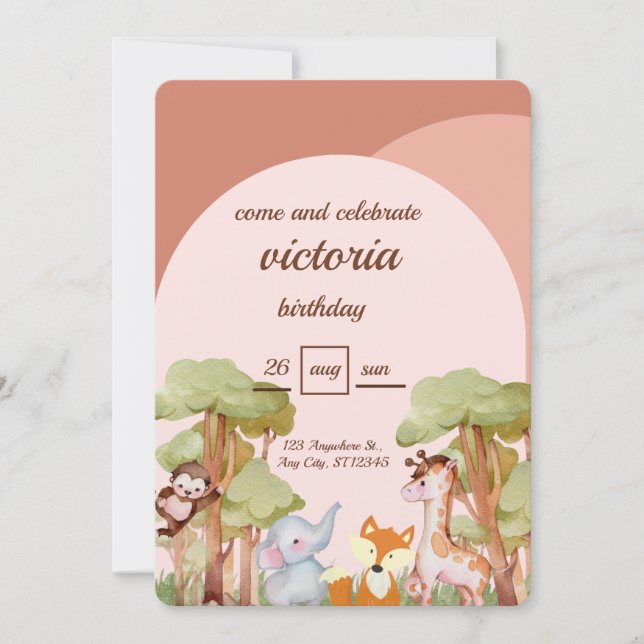 födelsedagskort spara datumet (Framsida)