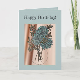 Födelsedagskort Tack Kort