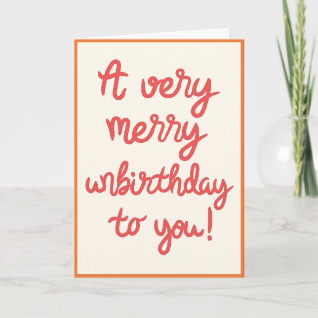 Födelsedagskort vid födelsedag kort (Framsida)