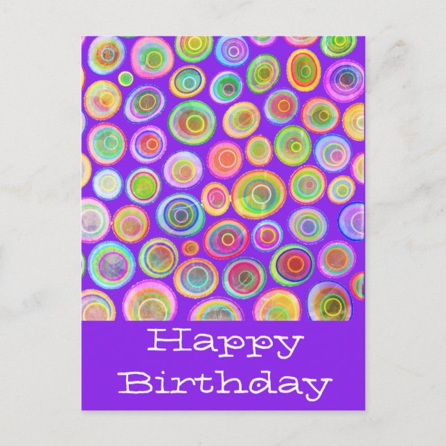 Födelsedagskort Vykort (Framsida)