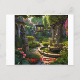 Födelsedagskort Vykort