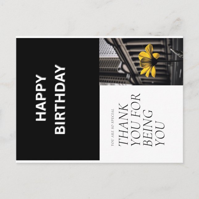 Födelsedagskort Vykort (Framsida)