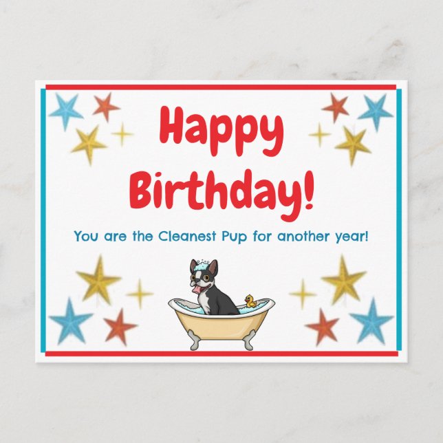 Födelsedagskort Vykort (Framsida)