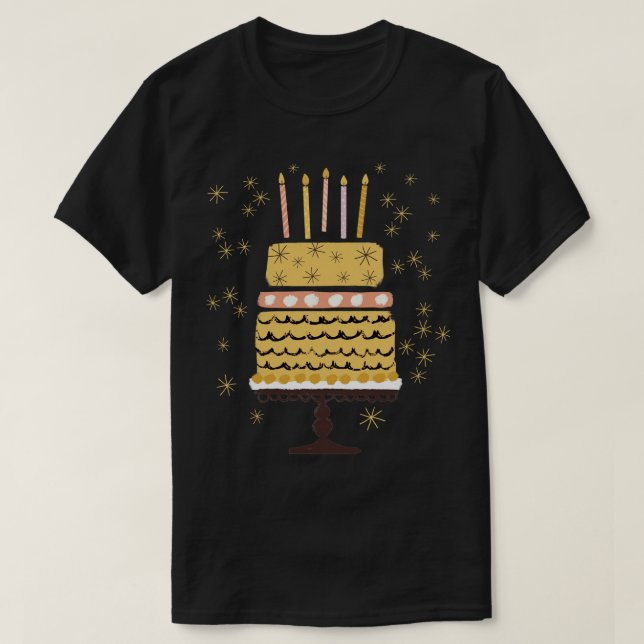 Födelsedagskummel T Shirt (Design framsida)