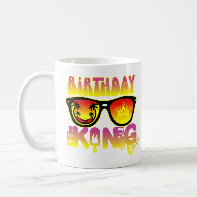 Födelsedagskung Kaffemugg (Vänster)