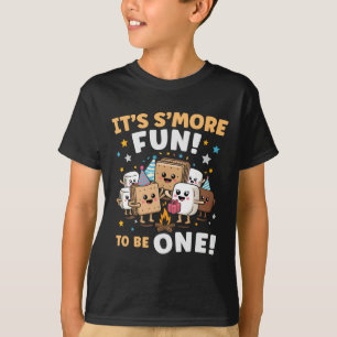 Födelsedagsläger Marshmallow Det är roligare att v T Shirt