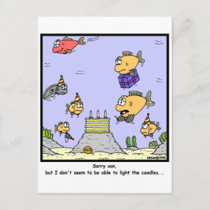 Födelsedagsljus Vykort