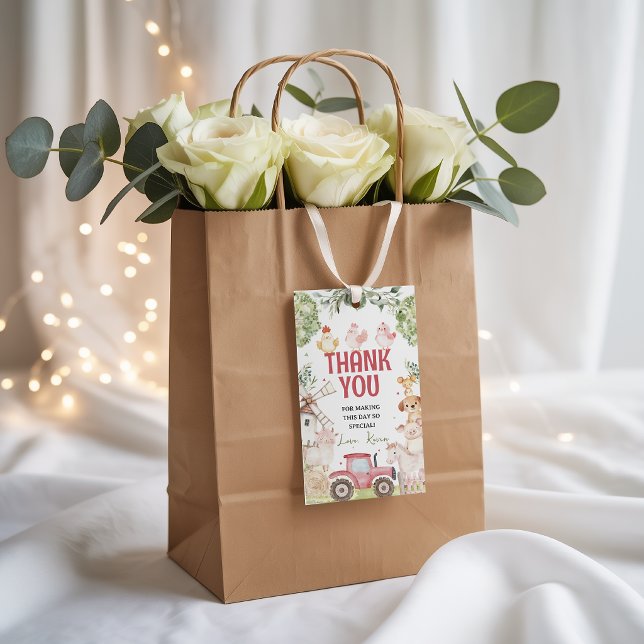 Födelsedagsmärkning för present till gårdsdjur presentetikett (Skapare uppladdad)