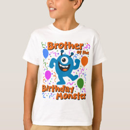 Födelsedagsmonsterbror t shirt