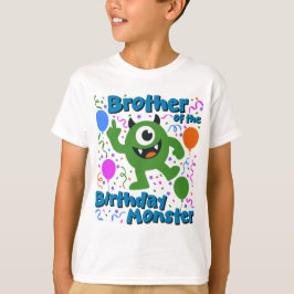 Födelsedagsmonsterbror T Shirt