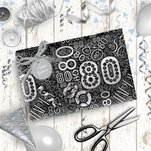 Födelsedagsnummer Ord Cloud Åttio D ID270 Presentpapper