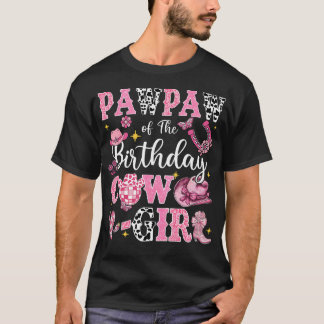 Födelsedagspappen Cow-Girl Rodeo Pawpaw Bday T Shirt