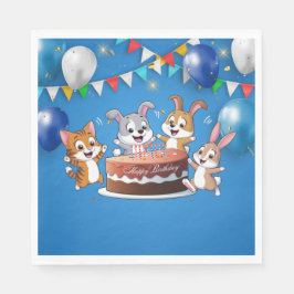 FödelsedagspartietPaper Napkin Pappersservett