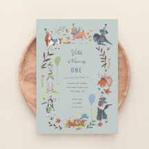 Födelsedagspojke, inbjudan till den söta marionett