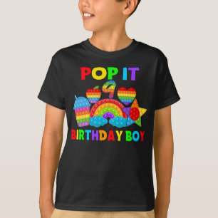 Födelsedagspojke Pop 9 T Shirt
