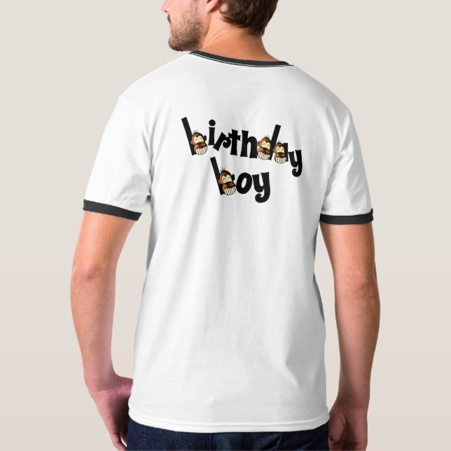 Födelsedagspojke T-shirt (Baksida)