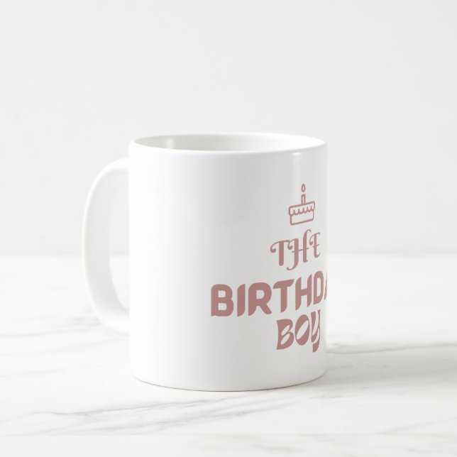 Födelsedagspojken Kaffemugg (Framsida vänster)