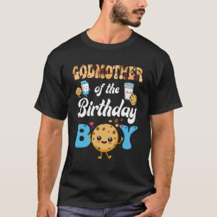 Födelsedagspojken Mjölk och Cookies 1:a gudmor T Shirt