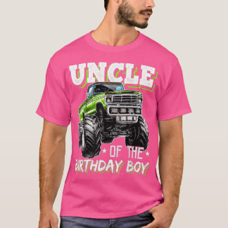 Födelsedagspojken Monster Lastbil födelsedag P T Shirt