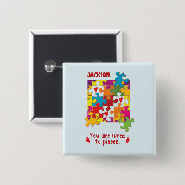 Födelsedagspojken Puzzle Kärlek till Biet Knapp
