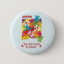 Födelsedagspojken Puzzle Kärlek till Biet Knapp