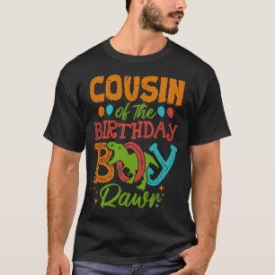 Födelsedagspojken Rawr Dinosaur T Shirt