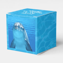 Födelsedagspresent åt barn - delfin förpackningslå presentaskar